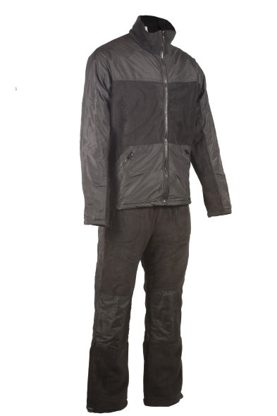 Костюм Пикник Люкс черный тк. Флис р.52-54/182 Huntsman