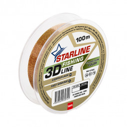 Леска IAM 3D Fishing Line 150m, диаметр 0,32 мм Хамелеон