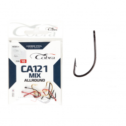 Крючки Cobra MIX сер. CA121MIX разм. 010 10шт