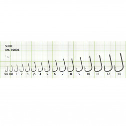 Крючок FISH SEASON Sode-ring №3 BN 10шт 10006-030F