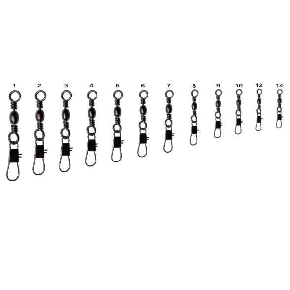 Вертлюг с застежкой Siweida А-136 №5 7131051 5шт в уп. C2-2