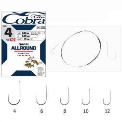 Крючок COBRA с поводком CNA102-012 10шт