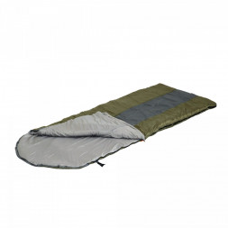 Спальный мешок с подголовником СЛЕДОПЫТ- Traveller XL, 190+35х85 см, до 0С, 3х слойный, цв.хаки