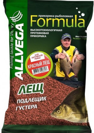 Прикормка Allvega Formula Red Bream красный лещ 900г