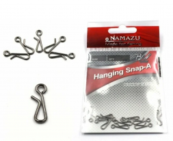 Застежка Namazu HANGING SNAP-A, цв. BN, р. 1, test-5 кг уп.10 шт
