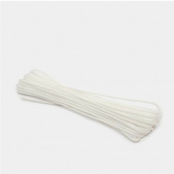 Шнур Шнурком вязано-плетеный ПП 3мм хозяйственный 20м бел.