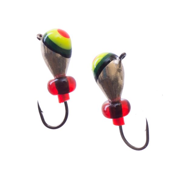 Мормышка вольфрамовая Lumicom Капля с ушком покраска блистер 1шт 4,0, #323