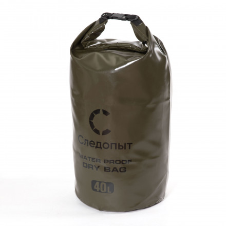 Гермомешок СЛЕДОПЫТ - Dry Bag без лямок, 40 л, цв. хаки/30/25/9/