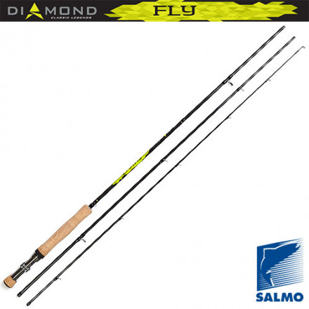 Удилище нахлыстовое Salmo Diamond FLY кл.4/5 2.55