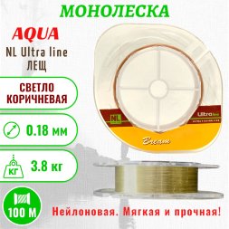 Леска Aqua NL Ultra Bream лещ 0.18 100м