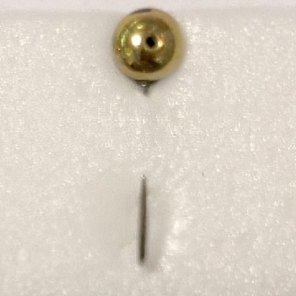 Мормышка паяная Marlin&#039;s Глазок 5.0мм G №10 кр.Crown 1005-210