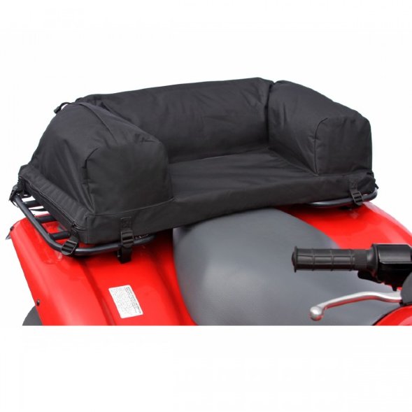Сумка сиденье на багажник ATV Deluxe Padded Seat Rack Bag, Black