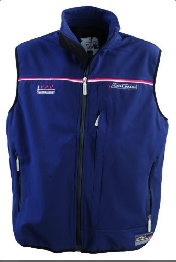 Жилет Colmic Gilet Softshell Blu Tg. M неопрен